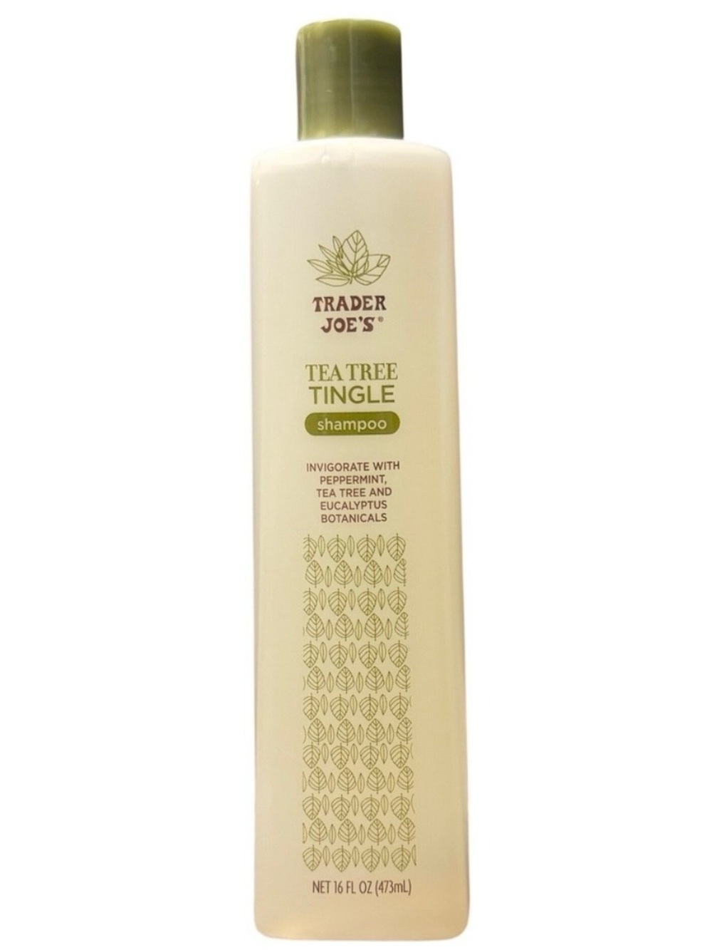 Trader Joes Tea Tree Tingle Shampoo Peppermint Eucalyptus Hair Care Sulfate Free
